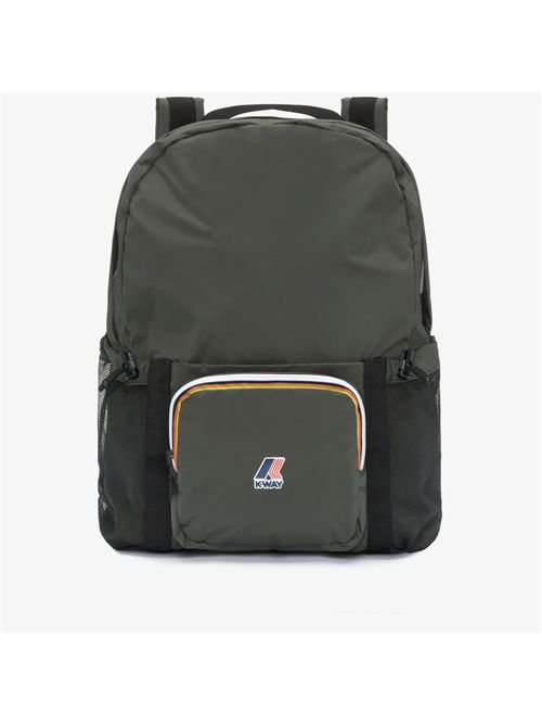 Zaino unisex in tessuto nylon colore blackish K-WAY ACCESSORI | LE VRAI 4.0 K5135PWWMR